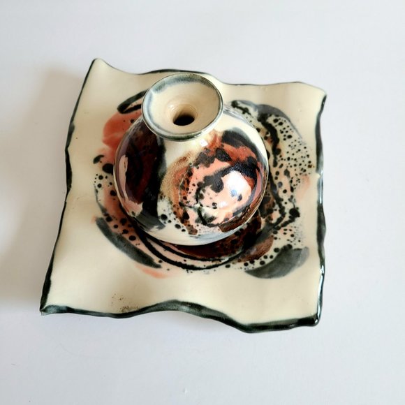 handmade pottery Other - Hand made set of pottery signed by artist.